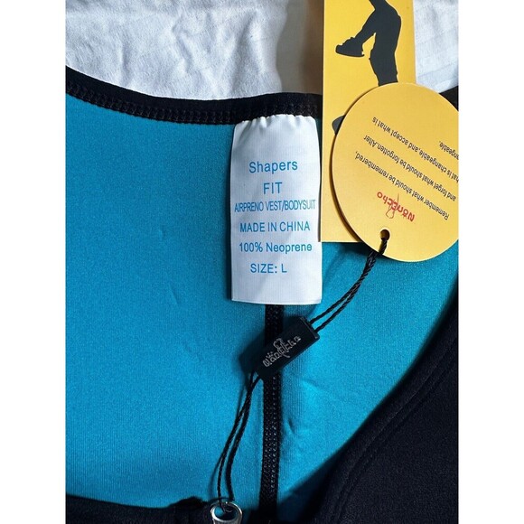 Men's Sweat Vest Body Shaper Zipper Slimming Sauna Tank Top Neoprene Compression - Picture 5 of 7